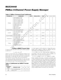 MAX34440ETL+ Datasheet Page 20