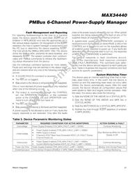 MAX34440ETL+ Datasheet Page 21