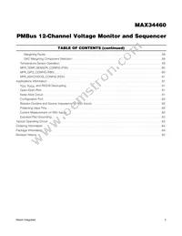 MAX34460ETM+T Datasheet Page 5