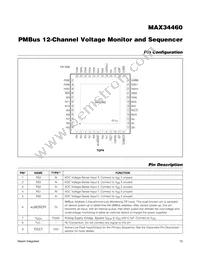 MAX34460ETM+T Datasheet Page 13