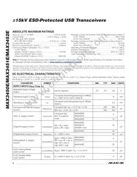 MAX3450EETE+TG104 Datasheet Page 2