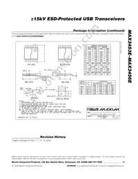 MAX3454EETE+T Datasheet Page 19