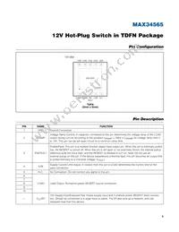 MAX34565ETB+ Datasheet Page 5