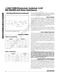 MAX3480EBEPI+ Datasheet Page 12