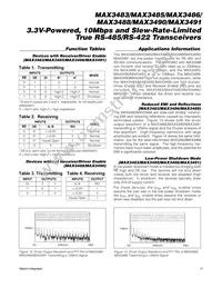 MAX3491ESD+TG069 Datasheet Page 11