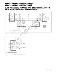 MAX3491ESD+TG069 Datasheet Page 14