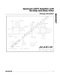 MAX3507EGI+ Datasheet Page 11
