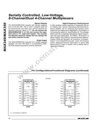 MAX350C/D Datasheet Page 18