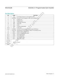 MAX3522BCTN+ Datasheet Page 9