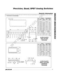 MAX353CSE+TG035 Datasheet Page 11