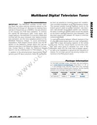 MAX3544CTL+ Datasheet Page 19