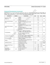 MAX3580ETJ+T Datasheet Page 3