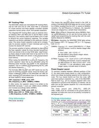 MAX3580ETJ+T Datasheet Page 19