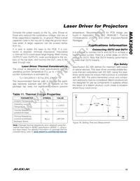 MAX3600ACTL+ Datasheet Page 19