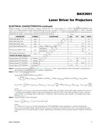 MAX3601GTL+T Datasheet Page 11