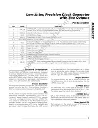 MAX3622CUE+ Datasheet Page 5