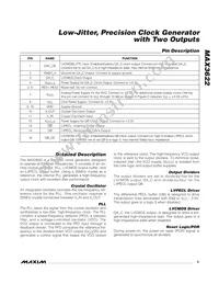 MAX3622CUE+T Datasheet Page 5