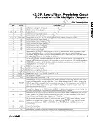 MAX3627CTJ+T Datasheet Page 7