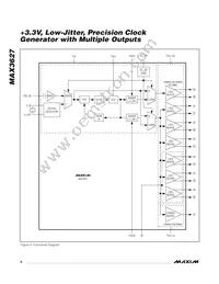 MAX3627CTJ+T Datasheet Page 8