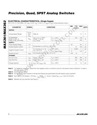 MAX362ESE+T Datasheet Page 4
