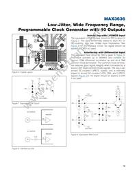 MAX3636ETM+T Datasheet Page 19