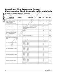 MAX3637ETM2T Datasheet Page 4