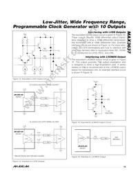 MAX3637ETM2T Datasheet Page 19