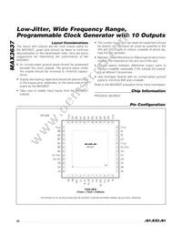 MAX3637ETM2T Datasheet Page 20