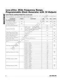 MAX3638ETM2T Datasheet Page 4