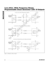 MAX3638ETM2T Datasheet Page 18