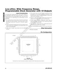 MAX3638ETM2T Datasheet Page 20