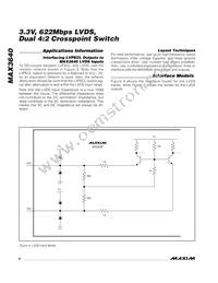 MAX3640UCM+T Datasheet Page 8