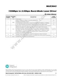 MAX3643ETG+TG069 Datasheet Page 15