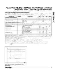 MAX3645ESE+T Datasheet Page 3