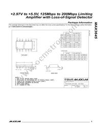 MAX3645ESE+T Datasheet Page 9