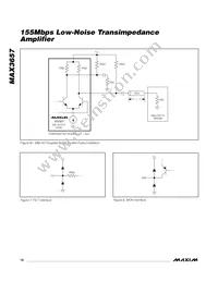 MAX3657ETC+T Datasheet Page 12