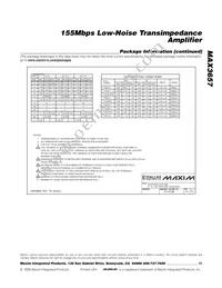 MAX3657ETC+T Datasheet Page 15