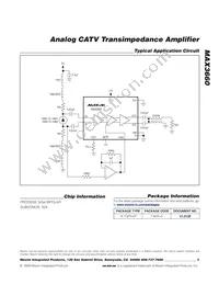 MAX3660ETE+T Datasheet Page 9