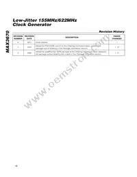 MAX3670EGJ-T Datasheet Page 12