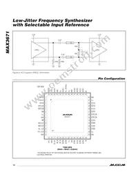 MAX3671ETN2T Datasheet Page 14