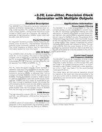 MAX3677CTJ2 Datasheet Page 9