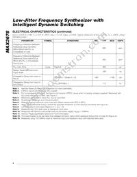 MAX3678UTN2T Datasheet Page 4