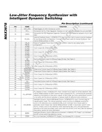 MAX3678UTN2T Datasheet Page 8