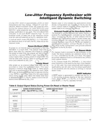 MAX3678UTN2T Datasheet Page 17