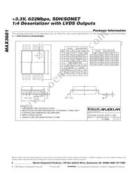 MAX3681EAG Datasheet Page 8