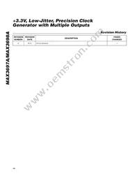 MAX3698AETJ+T Datasheet Page 14