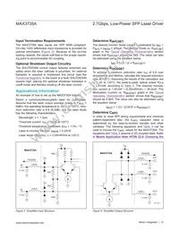 MAX3735AETG+ Datasheet Page 15