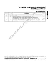 MAX3736ETE+T Datasheet Page 11