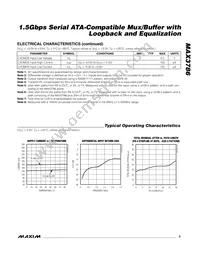 MAX3786UTJ+T Datasheet Page 3