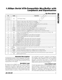 MAX3786UTJ+T Datasheet Page 5